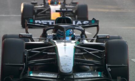 Russell gana el Gran Premio de Azerbaiyán, donde Antonelli acabó quinto