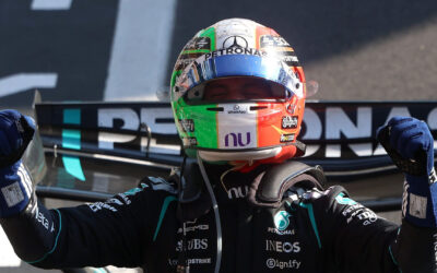 Antonelli, más lider tras ganar en Monza por delante de Russell y Verstappen
