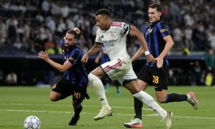 Real Madrid vence al Inter de Milán en la Champions League