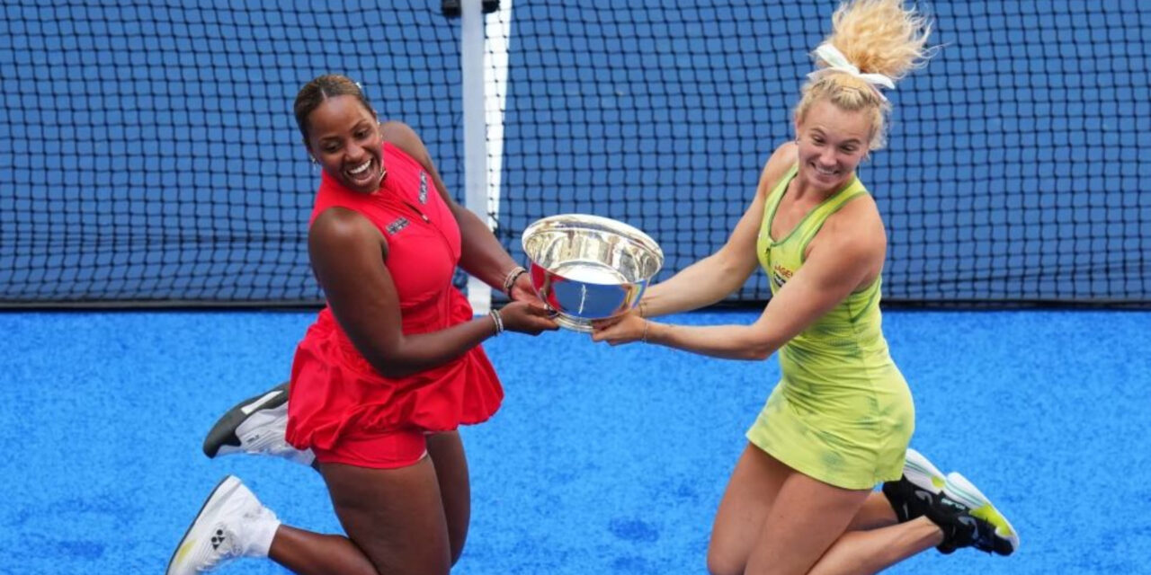 Taylor Townsend y Katerina Siniakova ganan su primer título juntas en dobles del US Open