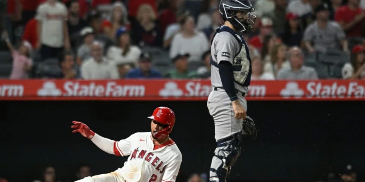 Angelinos cortan racha de 7 derrotas al vencer 10-1 a Yankees con Grissom y Ureña