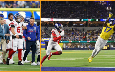 Davante Adams y Matthew Stafford lideran a los Rams en la victoria por 28-6 sobre los Giants tras la lesión de Jaxson Dart.