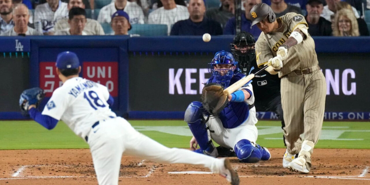 Machado lidera la victoria de los Padres sobre los Dodgers por 5-1