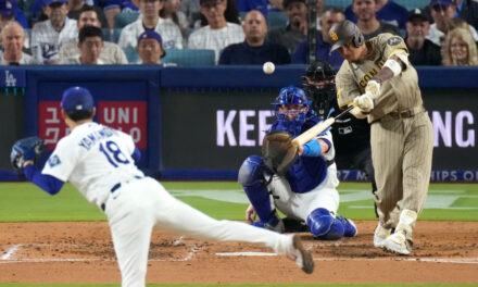 Machado lidera la victoria de los Padres sobre los Dodgers por 5-1