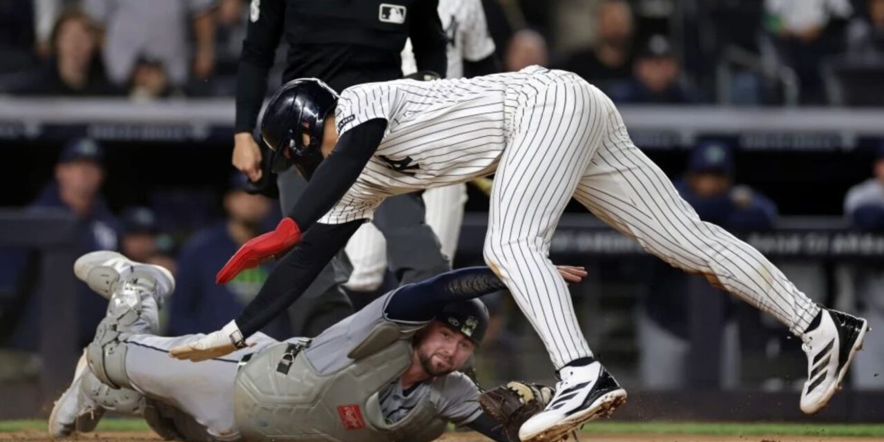 Lombard brilla y eleva a Yankees 6-4 sobre Rays. Schlitter cierra con ERA de 1,95