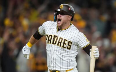 El jonrón de Gavin Sheets como emergente impulsa a unos dominantes Padres a vencer 4-1 a los Cubs y barrer la serie de dos juegos por el comodín.