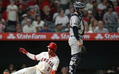 Angelinos cortan racha de 7 derrotas al vencer 10-1 a Yankees con Grissom y Ureña