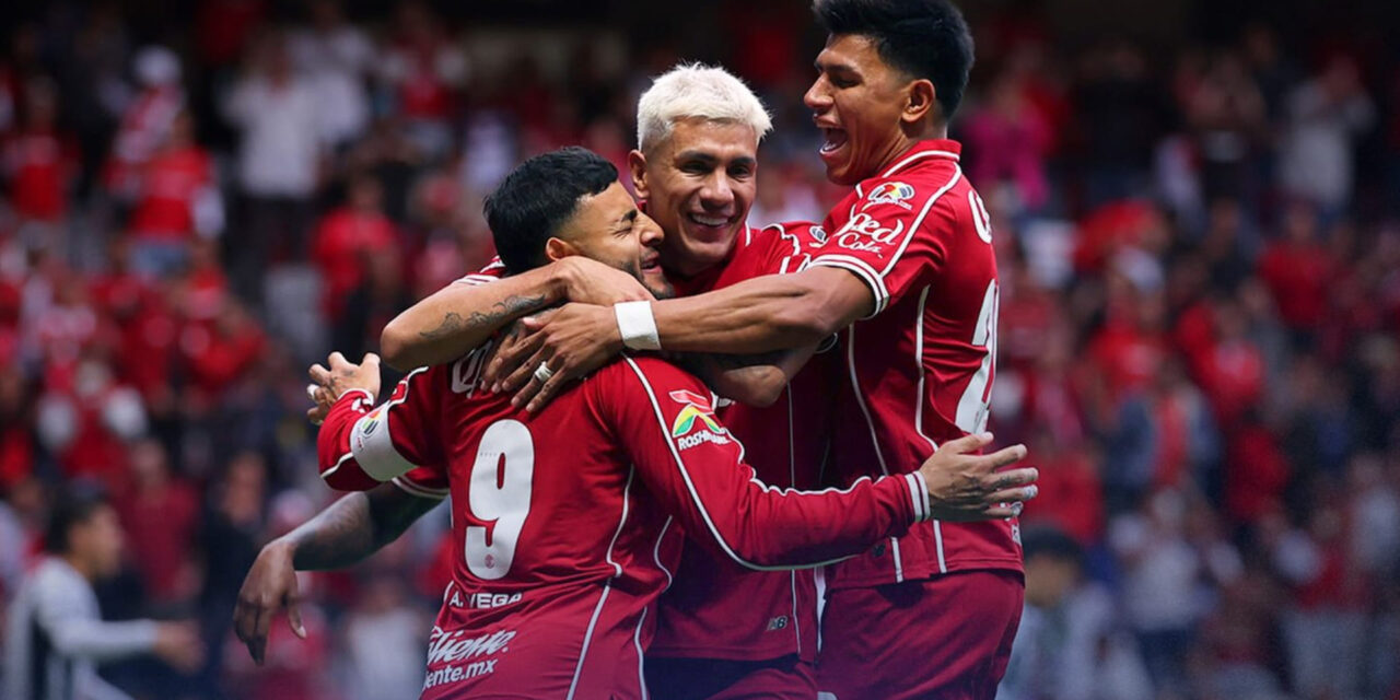Toluca propina goleada al Atlas
