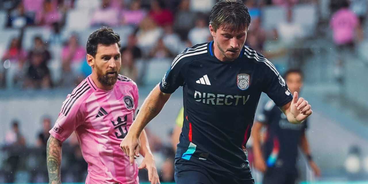 Messi marca su gol 101 con Inter Miami en empate 2-2 con San Diego FC