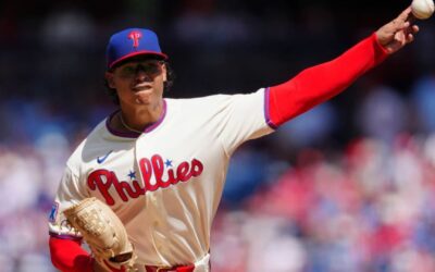 Luzardo poncha a 12 en su 1ra blanqueada en triunfo de Filis 1-0 ante Braves