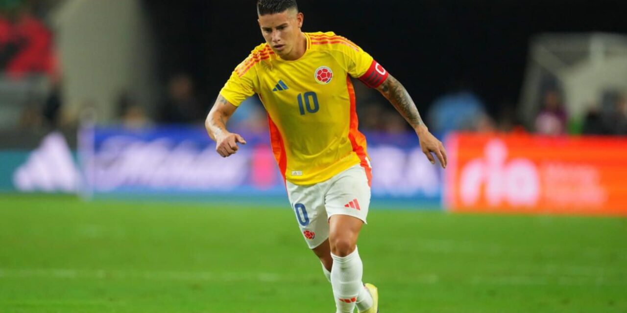 James Rodríguez termina su carrera con Colombia tras 15 años