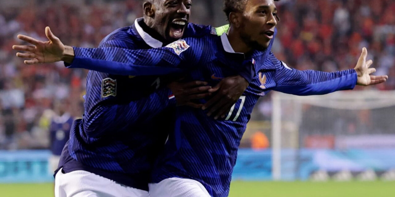 Francia vence a Bélgica 