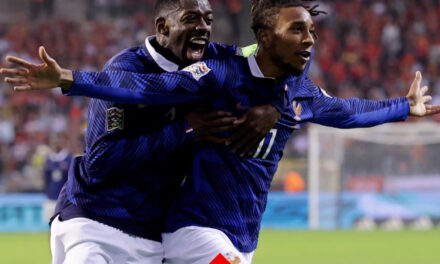 Francia vence a Bélgica 