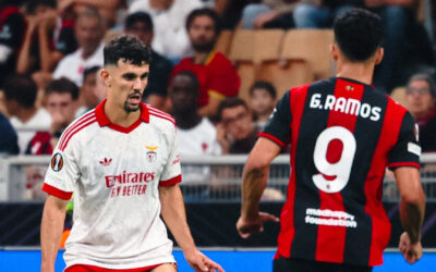 Benfica vence al AC Milan en la primera jornada de la Liga Europa