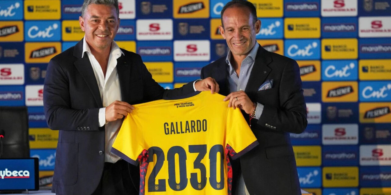 Marcelo Gallardo es presentado oficialmente como nuevo técnico de Ecuador. “Un desafío de vida”