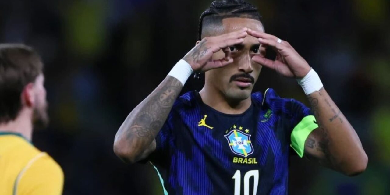 Brasil no reemplazará al lesionado Raphinha tras victoria en Australia