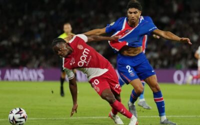 PSG deja escapar la ventaja y cae 2-1 ante el Mónaco en su primera derrota en Ligue 1