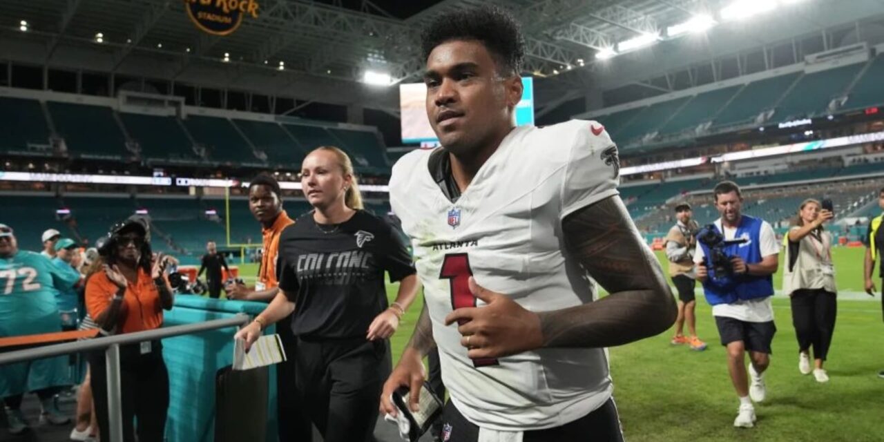 Falcons nombran a Tua Tagovailoa titular en la Semana 1