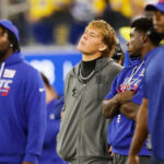 Giants QB Jaxson Dart is expected to have season-ending knee surgery