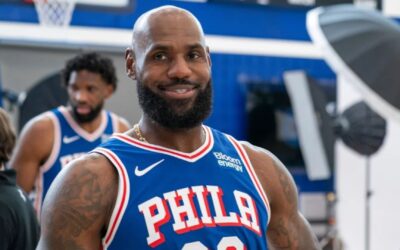 LeBron James en su debut con los 76ers: “Saben quién soy, ¿verdad?”