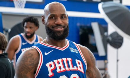 LeBron James en su debut con los 76ers: “Saben quién soy, ¿verdad?”