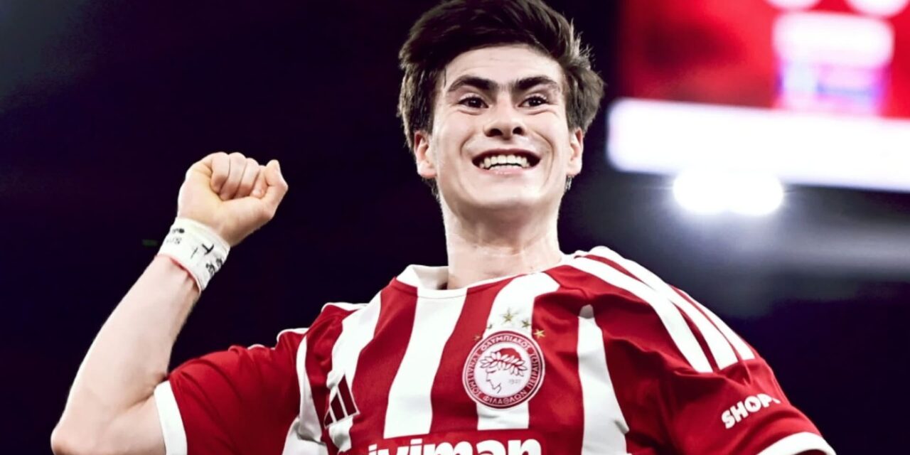Armando ‘Hormiga’ González anota en Europa y el Olympiacos gana