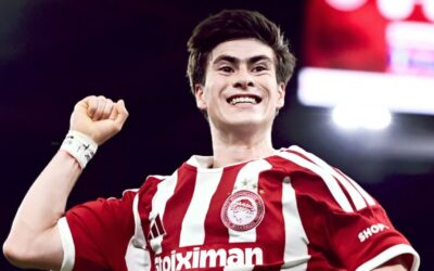Armando ‘Hormiga’ González anota en Europa y el Olympiacos gana