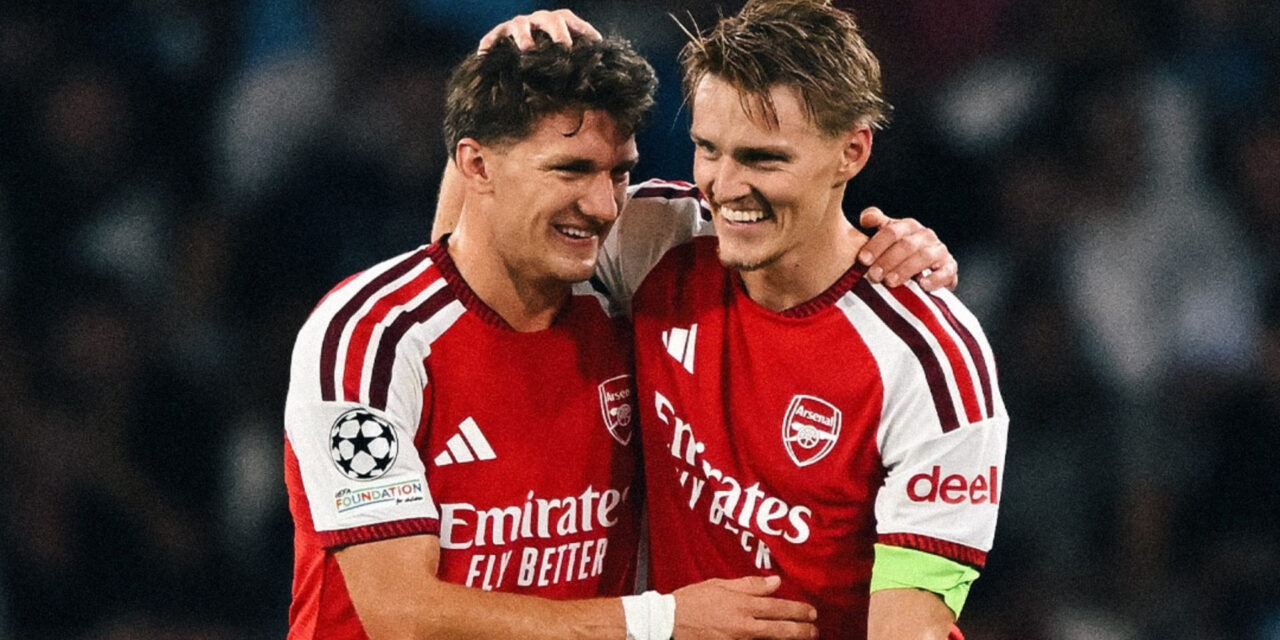 Arsenal se impone al Napoli en la Champions
