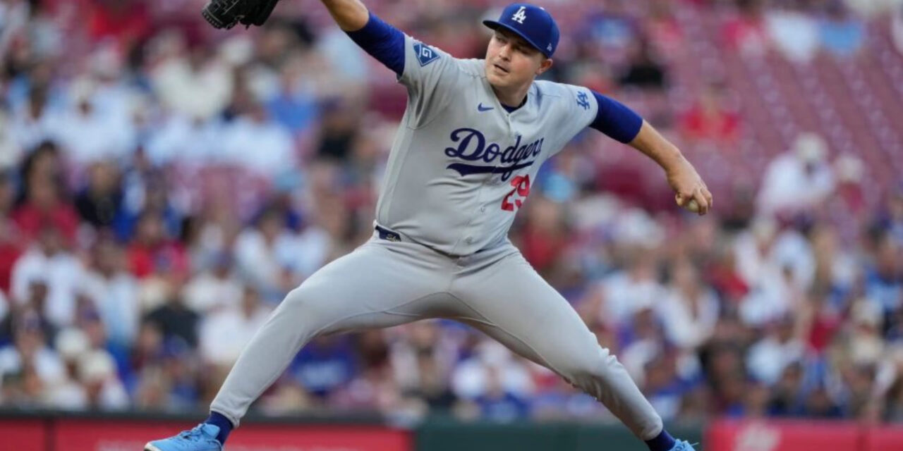 Dodgers aseguran su pase 14 al hilo a playoffs con 7 entradas en blanco de Skubal ante Rojos