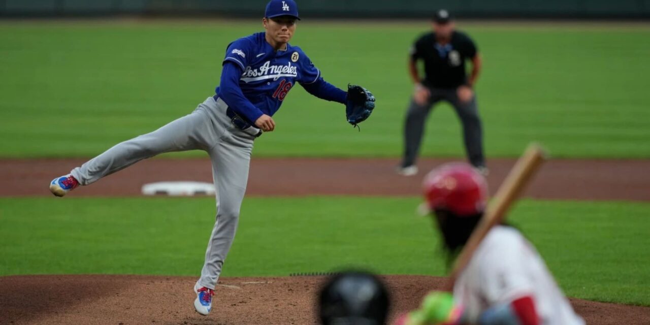 Los Dodgers vencen 4-0 a Rojos y se acercan al título del Oeste de la NL