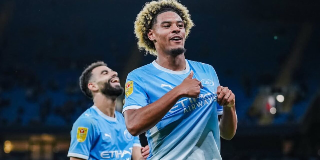 Samba anota 2 goles en triunfo de Man City 5-0 ante Norwich en Copa de la Liga