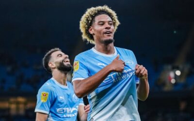 Samba anota 2 goles en triunfo de Man City 5-0 ante Norwich en Copa de la Liga