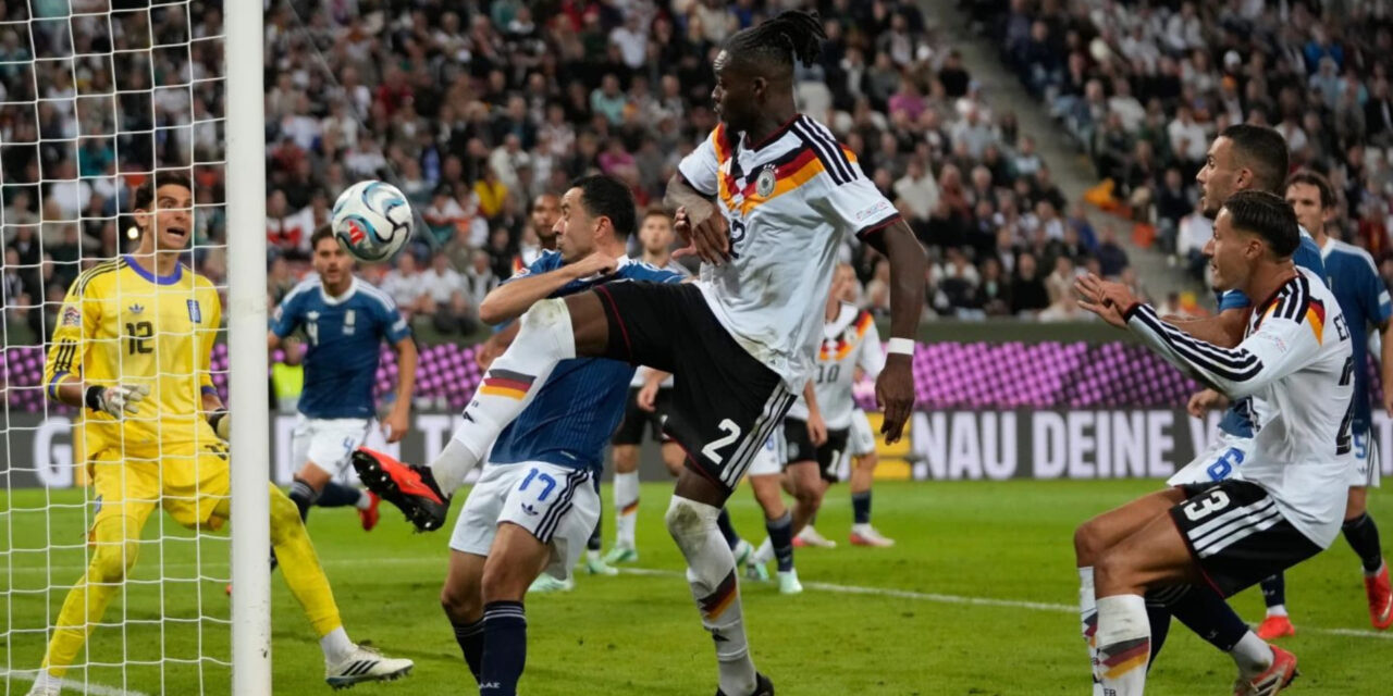 Alemania tropieza ante Grecia
