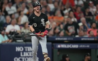 Los White Sox golpean temprano y completan la barrida sobre los Astros para lograr su primera victoria en una serie de playoffs desde 2005.