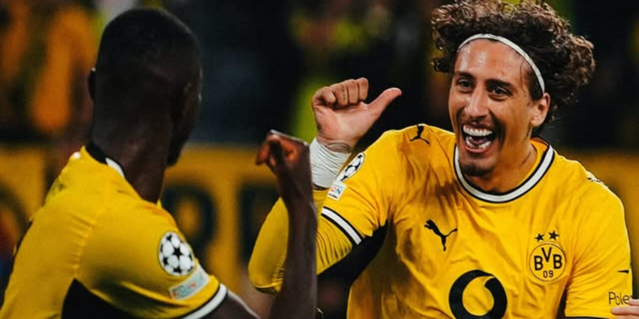 Dortmund se impone al Villarreal en la Champions