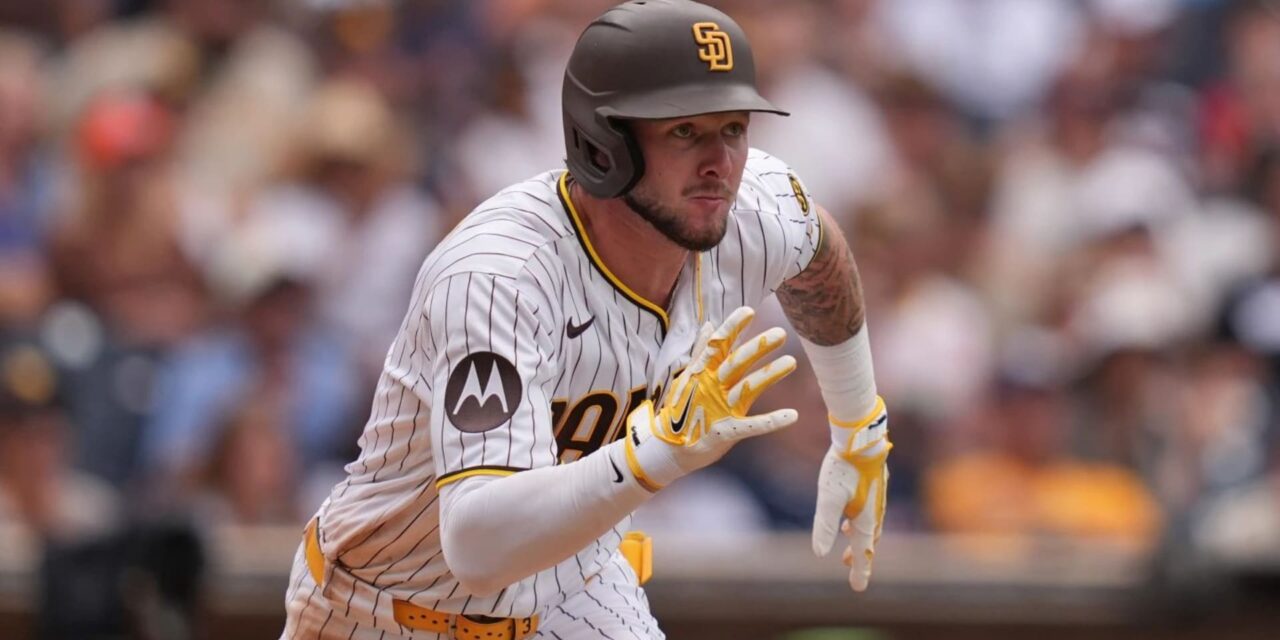 Merrill conecta dos jonrones e impulsa 6 carreras en la victoria de los Padres por 9-2 sobre los Nationals.