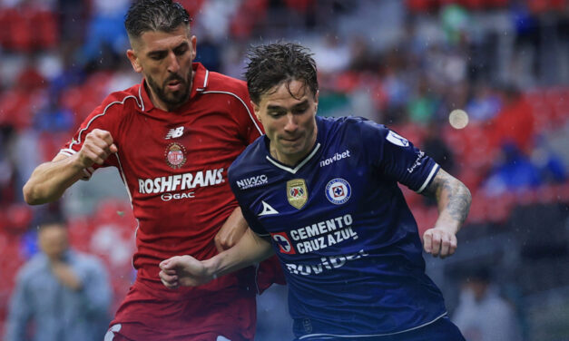 Cruz Azul y Toluca  terminan igualados