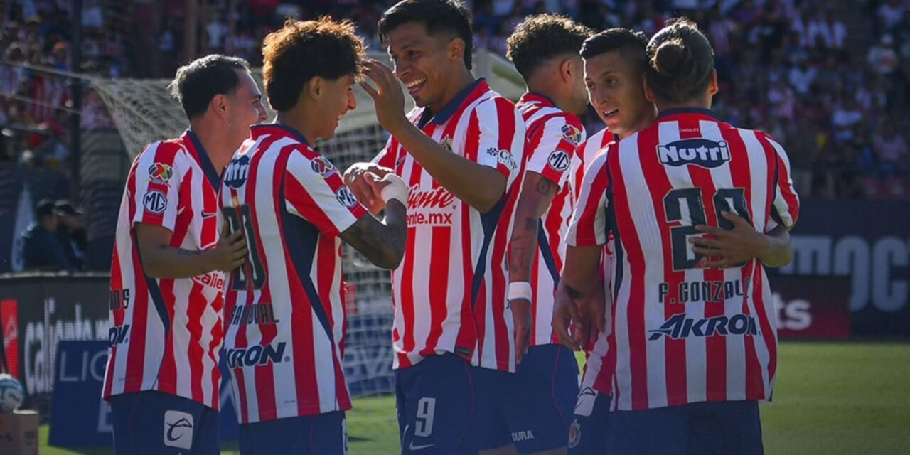 Chivas golea al San Luis 
