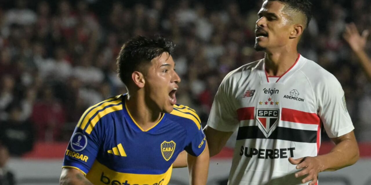 Boca Juniors elimina a Sao Paulo y avanza a Semifinales de la Sudamericana