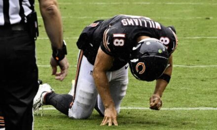 Caleb Williams evita una lesión de gravedad tras alarmas en los Bears