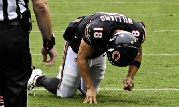 Caleb Williams evita una lesión de gravedad tras alarmas en los Bears