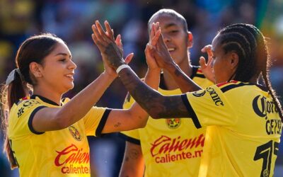 Geyse anota dos veces en la goleada de América sobre León