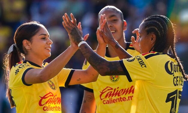 Geyse anota dos veces en la goleada de América sobre León
