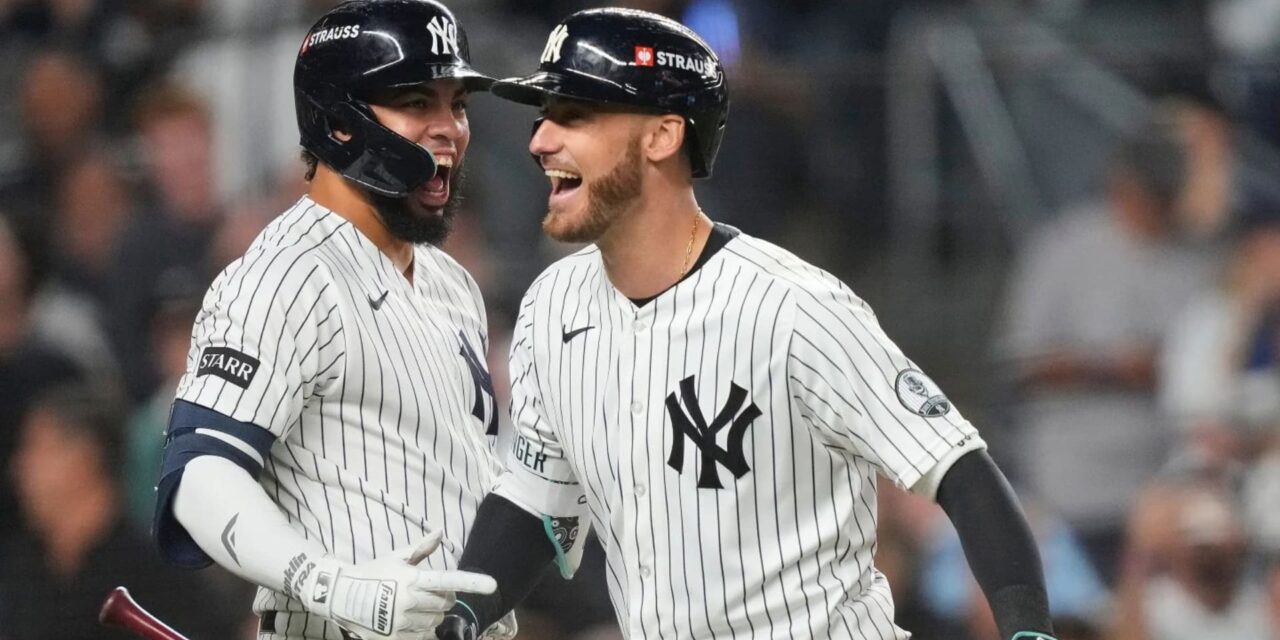 Fried, Bellinger y García lideran a los Yankees en la victoria de 9-2 sobre los Red Sox, completando la barrida en la serie de comodines de dos juegos.