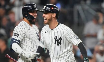 Fried, Bellinger y García lideran a los Yankees en la victoria de 9-2 sobre los Red Sox, completando la barrida en la serie de comodines de dos juegos.