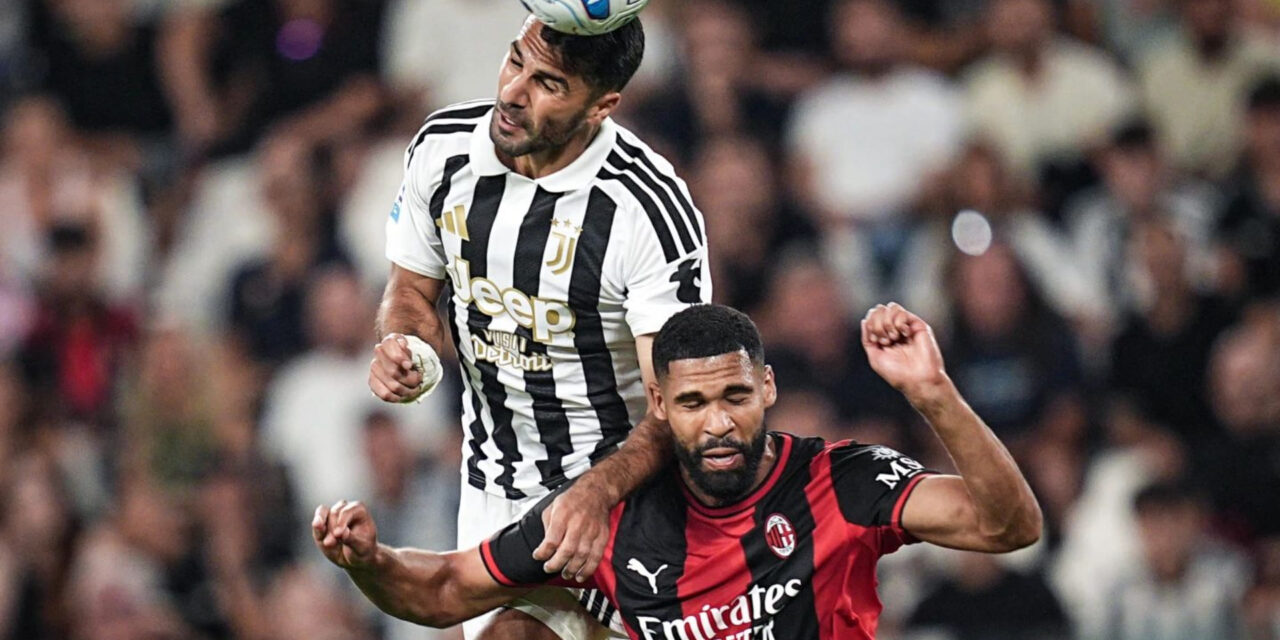 Juventus y AC Milan empatan 1-1 en la Serie A 