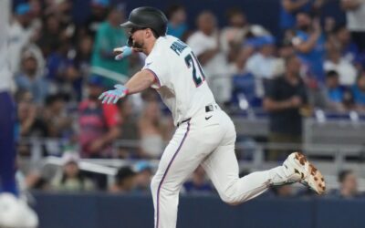 Graham Pauley conecta un jonrón de dos carreras para ayudar a los Marlins a vencer a los Dodgers