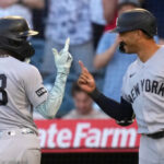 Spencer Jones y Jazz Chisholm Jr. respaldan a Gerrit Cole en triunfo de Yankees, 7-3 ante Angelinos