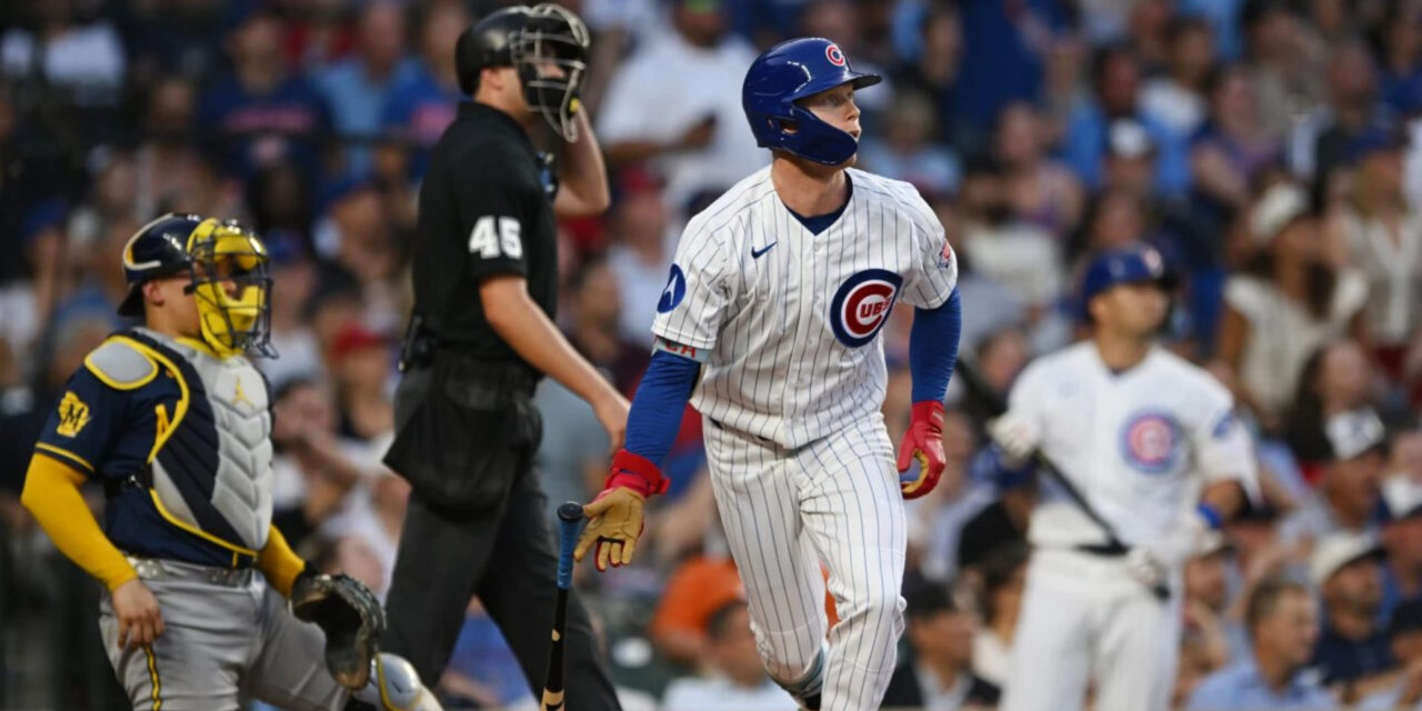 Crow-Armstrong conecta su 39.º jonrón para respaldar a Gausman en la victoria de los Cubs por 2-1 sobre los Brewers.