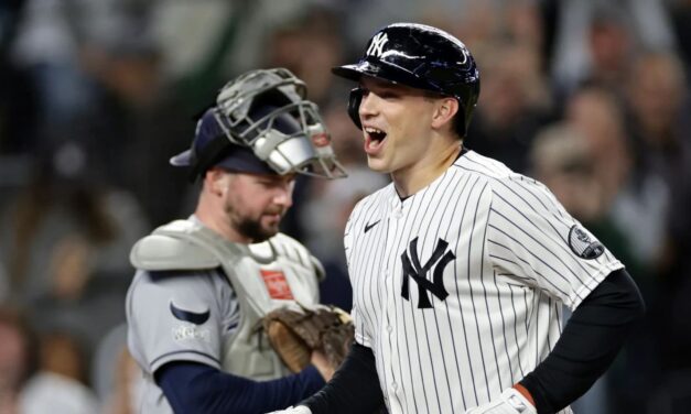 Ben Rice pega 2 jonrones y llega a 41 en triunfo 9-2 de Yankees ante Rays